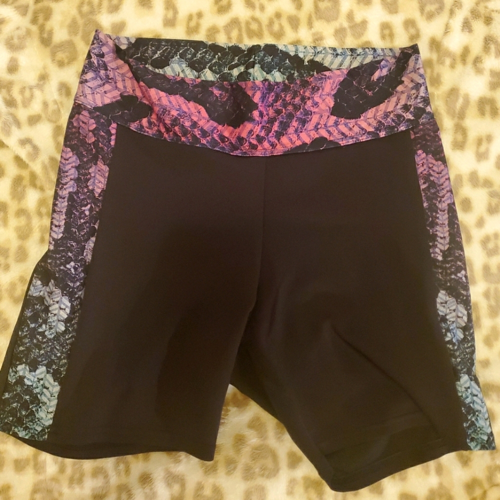 Black Milk Multicolor Snake Bike Shorts
